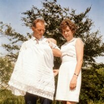 Barnedåb hos Bodil og Børge 23-6-1968 - Agfa IF 604-film - 14_Restored