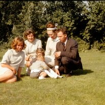 Charlottes barnedåb hos Inger og Sigurd 9:6-1968 - AGFA L IF 607 - 5_Restored 2