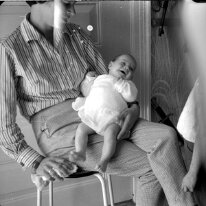 Charlottes barnedåb hos Inger og Sigurd 9:6-1968 - AGFA L IF 607 - 2