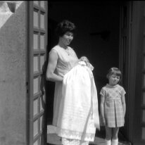 Charlottes barnedåb hos Inger og Sigurd 9:6-1968 - AGFA L IF 607 - 20