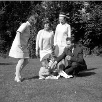 Charlottes barnedåb hos Inger og Sigurd 9:6-1968 - AGFA L IF 607 - 6